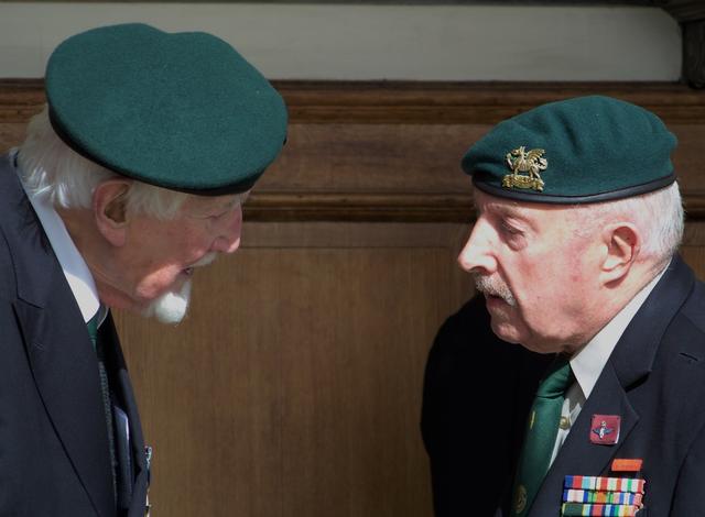 Eric Buckmaster, No.2 Cdo & Roy Cadman, No.3 Cdo