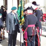 Brigadier Jack Thomas is briefed by the Lt Colonels