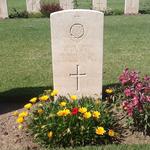 Fusilier Wyndam Francis Davies, No.2 Commando, Salerno War Cemetery.