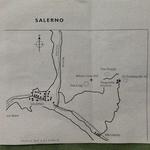 Salerno outline sketch of area.