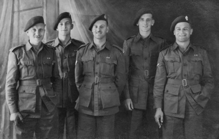 No.1 Commandos - Boyes, Wallis,  Sgt Joe Burnham,  Eddie Lennon, and May