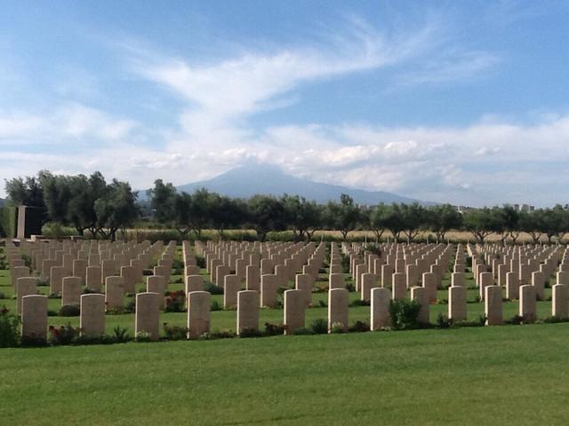 Catania War Cemetery.