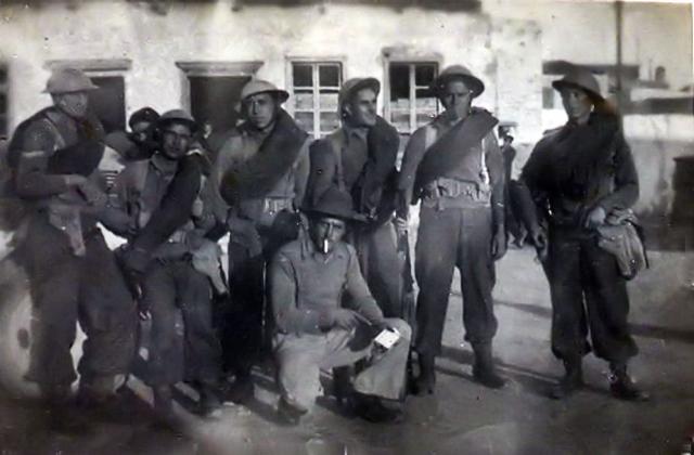 Francis Geronimo, Enrique Galera, and others from 50 Middle East Commando