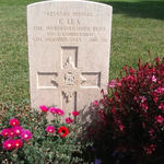 Private Charles Lea, No.3 Commando, Sangro River War Cemetery.