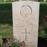 Corporal Frank Toes, 40RM Commando, Sangro River War Cemetery.