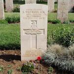 Sergeant Alexander Westwater DCM, No.7 Commando, Sangro River War Cemetery.