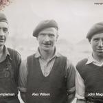 Pte. George Templeman,  Pte. Alex Wilson and Rfn. John Maginnis