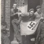 John Maginnis (on the right) and others