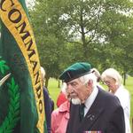 Eric Buckmaster (No.2 Cdo) celebrates his 95th birthday