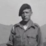 Richard Vallance Green, 42 Commando RM,  X Troop. 1946, Fanling Hong Kong.