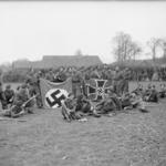 45RM Cdo. 'C' troop at Drevenack 28 March 1945 after storming Wesel