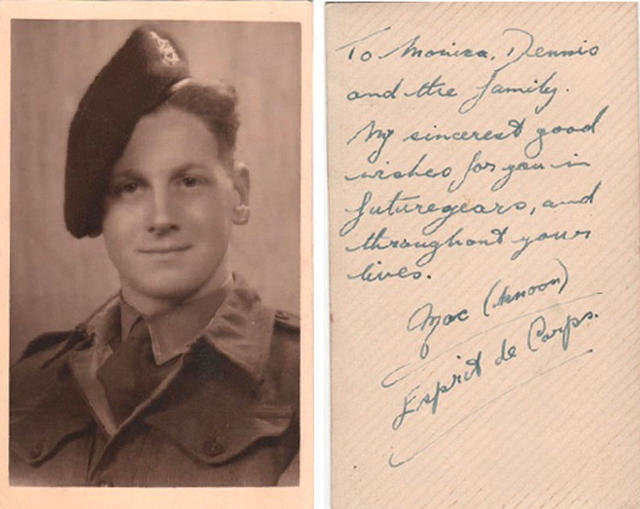 Robert Frank 'Mac' Joiner, No 6 Commando and HOC. 