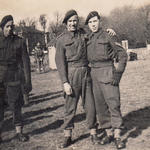 Cpl Harold Harbert (right) and others from No 2 Cdo 5 tp