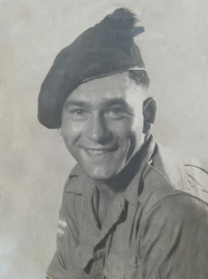 Justin Szarkow, No.9 Commando 2 Troop