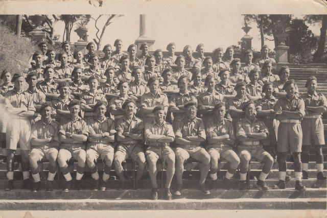 No 2 Commando 6 troop at Gibraltar 1943.