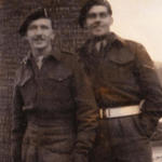 No.2 Commandos Stan Arnison and  Charlie Goff