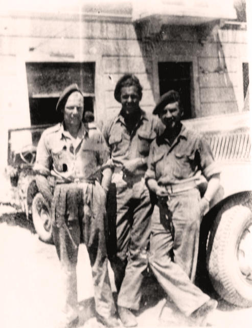 Jack White, Peter Smith, and Stan Arnison, No.2 Commando