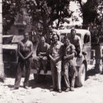 No.2 Commandos Pete Smith, Jack White, Charlie Goff and others