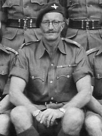 Major E W Dudley Coventry, formerly No.5 Commando