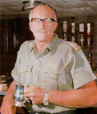 Major E Dudley Coventry, OC 'C' Squadron Rhodesian SAS.