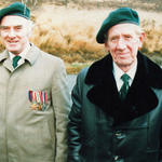 Robert Armstrong (right) and another, both Bde., Signals