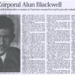 Alun Blackwell DCM