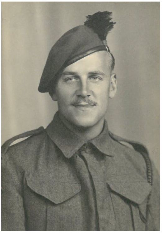 L/Sgt Clifford Searle, DCM, QPM. No.9 Commando 5 Troop