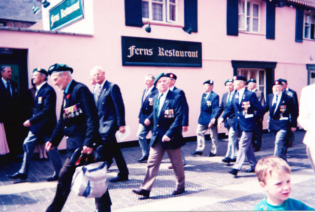 Veterans on the march