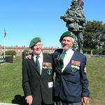 Bob Bartholomew & Arthur Baseley, both of No.5 Commando.