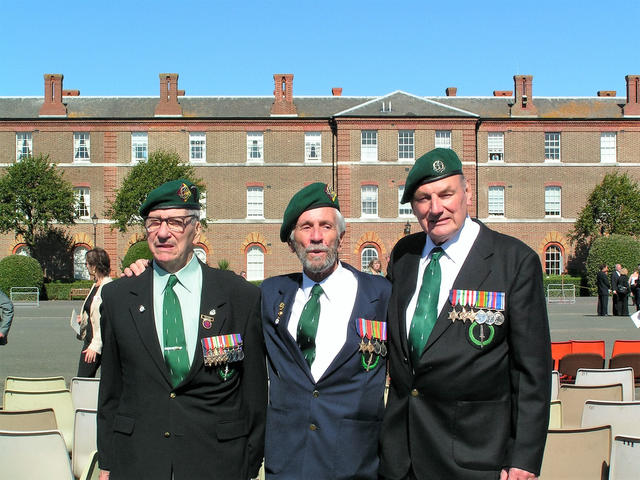 Bob Cubitt (left), Arthur Baseley (centre), and Jack Cox