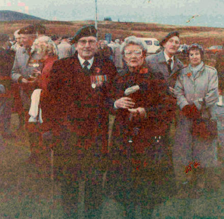 Tan Rudge DCM (2 Cdo) and his wife Edna