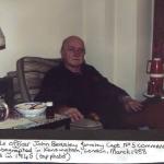 Capt. John Beasley (No.5 Commando), 1988, Kensington