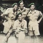 Ken Humphries and No.5 Commando Pals, Madras 1943