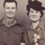 John Wells - No4. Commando -on his wedding day