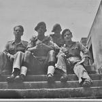 Arthur Baseley, Sgt Ted Tharme, Bert, Titch Dyson, No.5 Commando