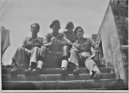 Arthur Baseley, Sgt Ted Tharme, Bert, Titch Dyson, No.5 Commando