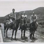 Fred Palmer No 5 Cdo. (centre) and pals