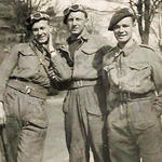 Mne. Kidwell (right) (later kia) and others from 46RM Cdo.