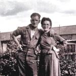 Donald Trustram, No.3 Cdo., and his wife Daphne