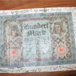 Banknote with No 3 Cdo. signatures thereon