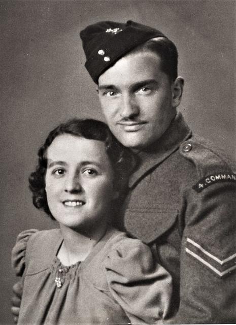 Cpl (later CSM) Edward James Lewis & Gwen Lewis