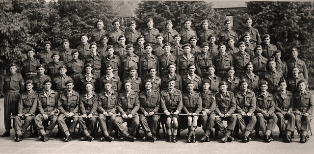 Officers, WOs & Sgts, Holding Operational Commando, Wrexham, June 1944