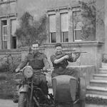 Unknown commandos on motorbike & sidecar