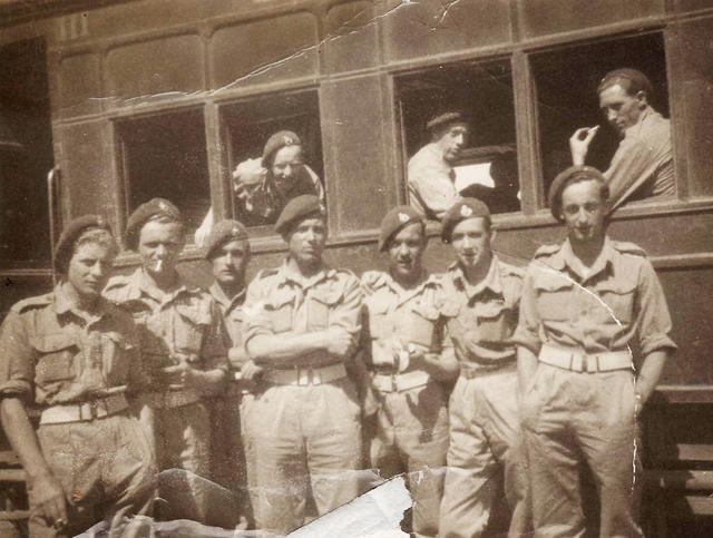 Warwick Neild-Siddall 41RM Cdo. and others in 1943