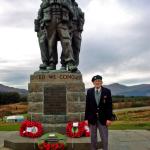 Jim Hirst (No.1 Cdo) 50th anniversary of the Commando Memorial