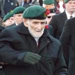 Jack Lamb, No.3 Commando, Lays The Wreath