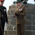 Lt Col Tom Salberg, MBE at The Commando Monument
