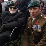 Jack Lamb, No.3 Cdo & Lt Col Tom Salberg, MBE.