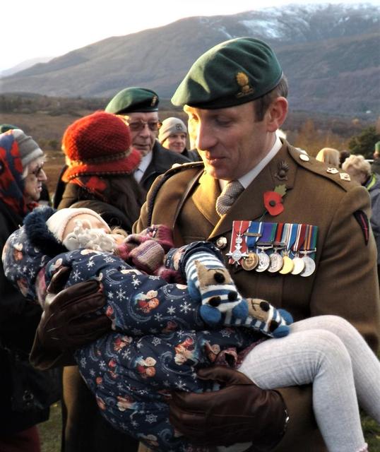 The commando & the baby...