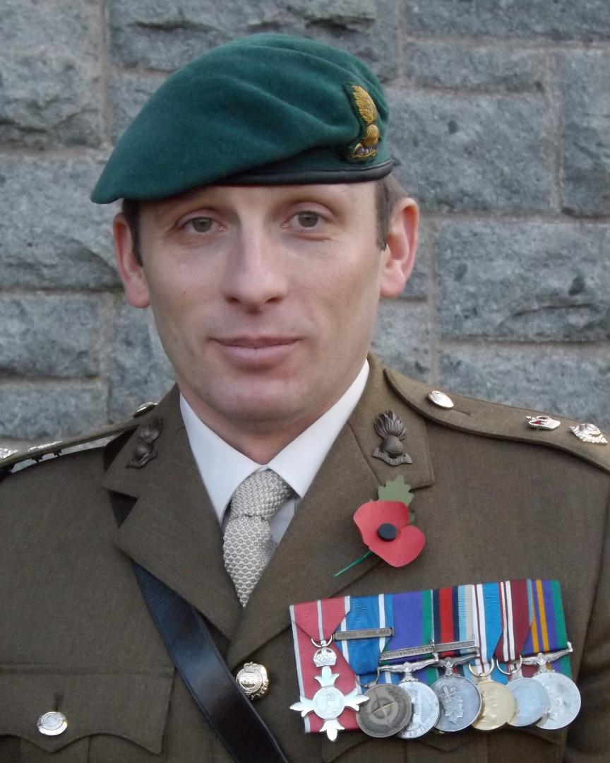 Lt Col Tom J Salberg, MBE RE.